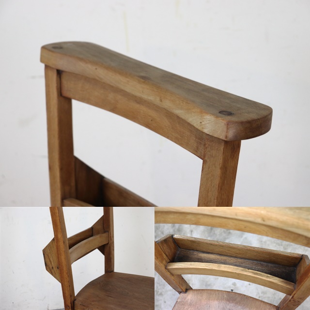 チャーチチェア 聖書入れ付 イギリス ち56-3