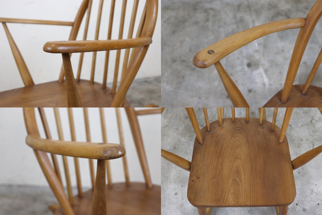 イギリス アーコール社 ercol フープバックロッキングチェア す88-1