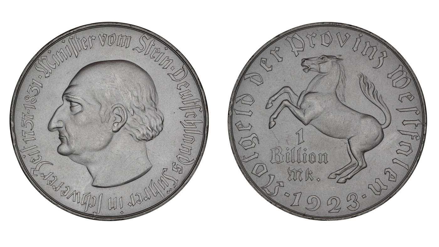 額面世界最高のドイツの1兆マルク。その特徴や時代背景、価格状況を