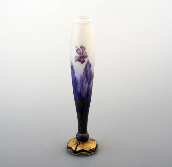 ドーム・ナンシー「スミレ文花瓶」《アンティックかとう》