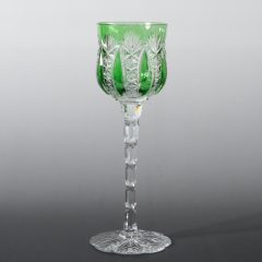 オールドバカラ「コンデ CONDE ラインワイングラス」《アンティック