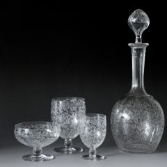 オールドバカラ「ゴルフ・ジュアン GOLFE JUAN カラフ」《アンティック