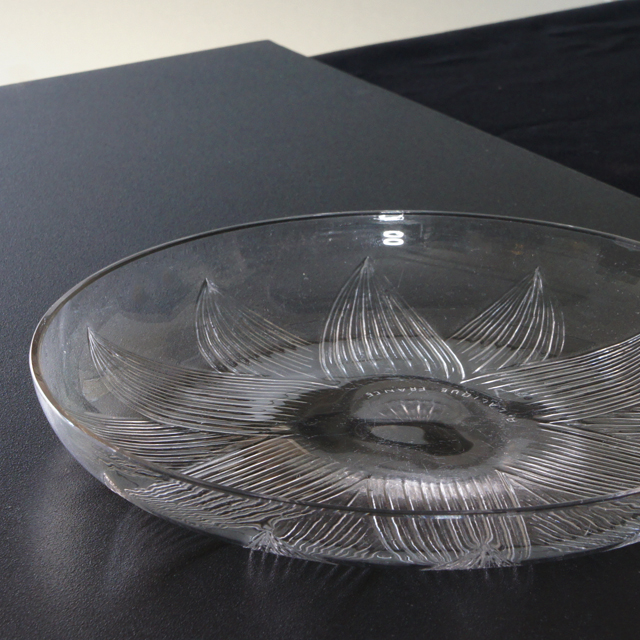 ルネ・ラリック ロータス LOTUS 皿 , Rene-Lalique 1923 ルネ