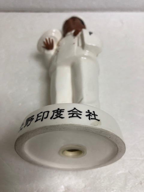 北野印度会社 陶器製 北野武 ビートたけし 人形 17．5cm 130g