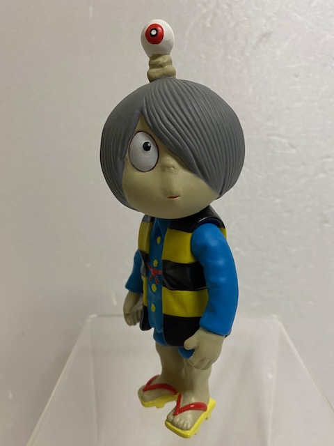 ゲゲゲの鬼太郎☆袋・タグ付☆鬼太郎☆ソフビ人形 14．0cm アニメ