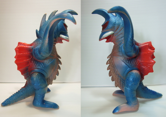 レア☆ブルマァク ゴジラ ガイガン ソフビ人形 21．3cm