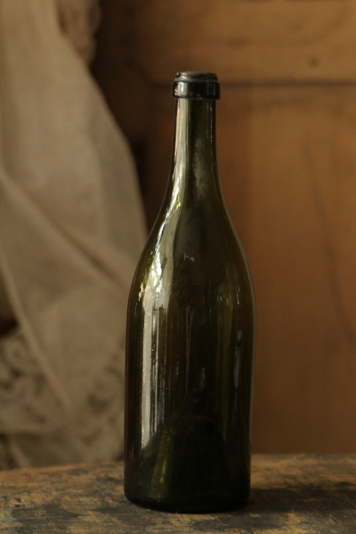 アンティークワインボトル フランス ガラス瓶 20170719 【Antiques