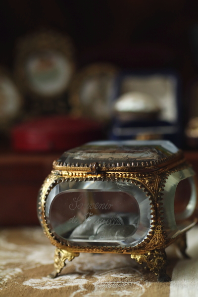 天使のジャスパージュエリーケース リモージュ limoges フランス