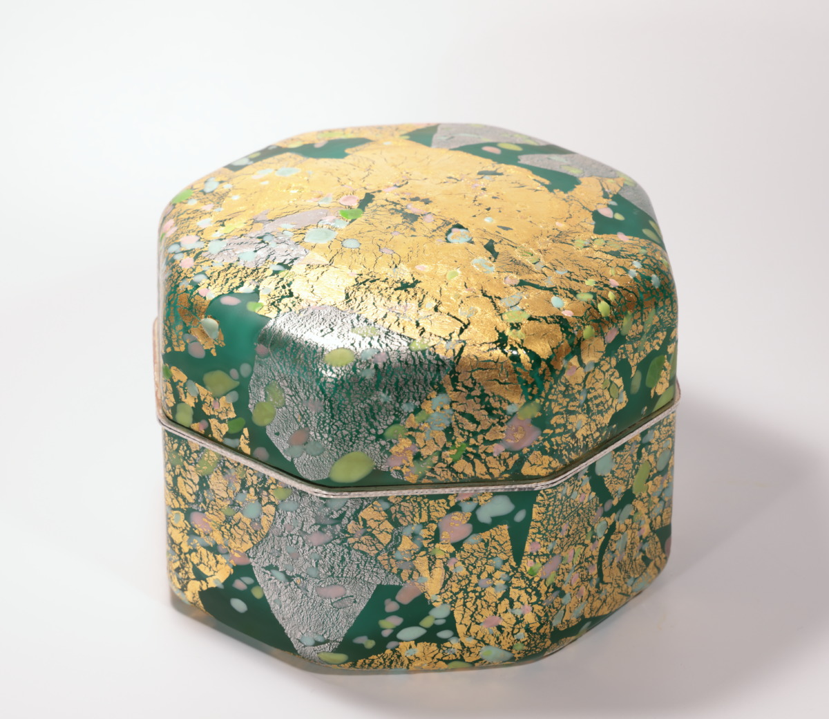 藤田喬平作「手吹 飾筥 かぐや姫」 - 古好屋