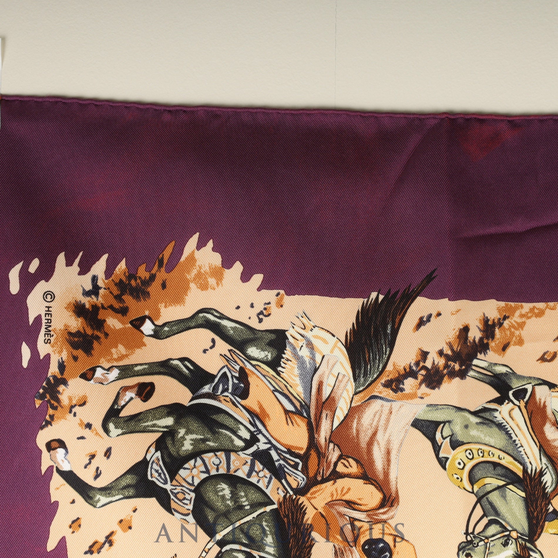 エルメス スカーフ カレ90 アフリカ SILK100% 箱 | 東京銀座の