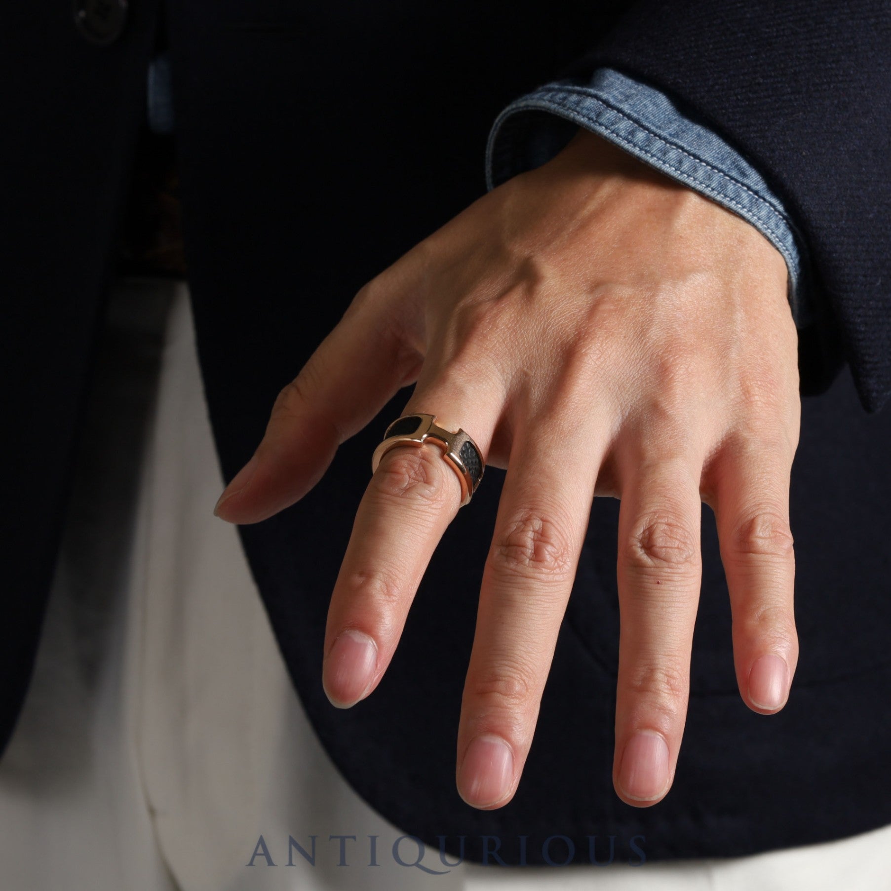 エルメス リング オランプ GP/レザー M 16.5号 | 東京銀座の