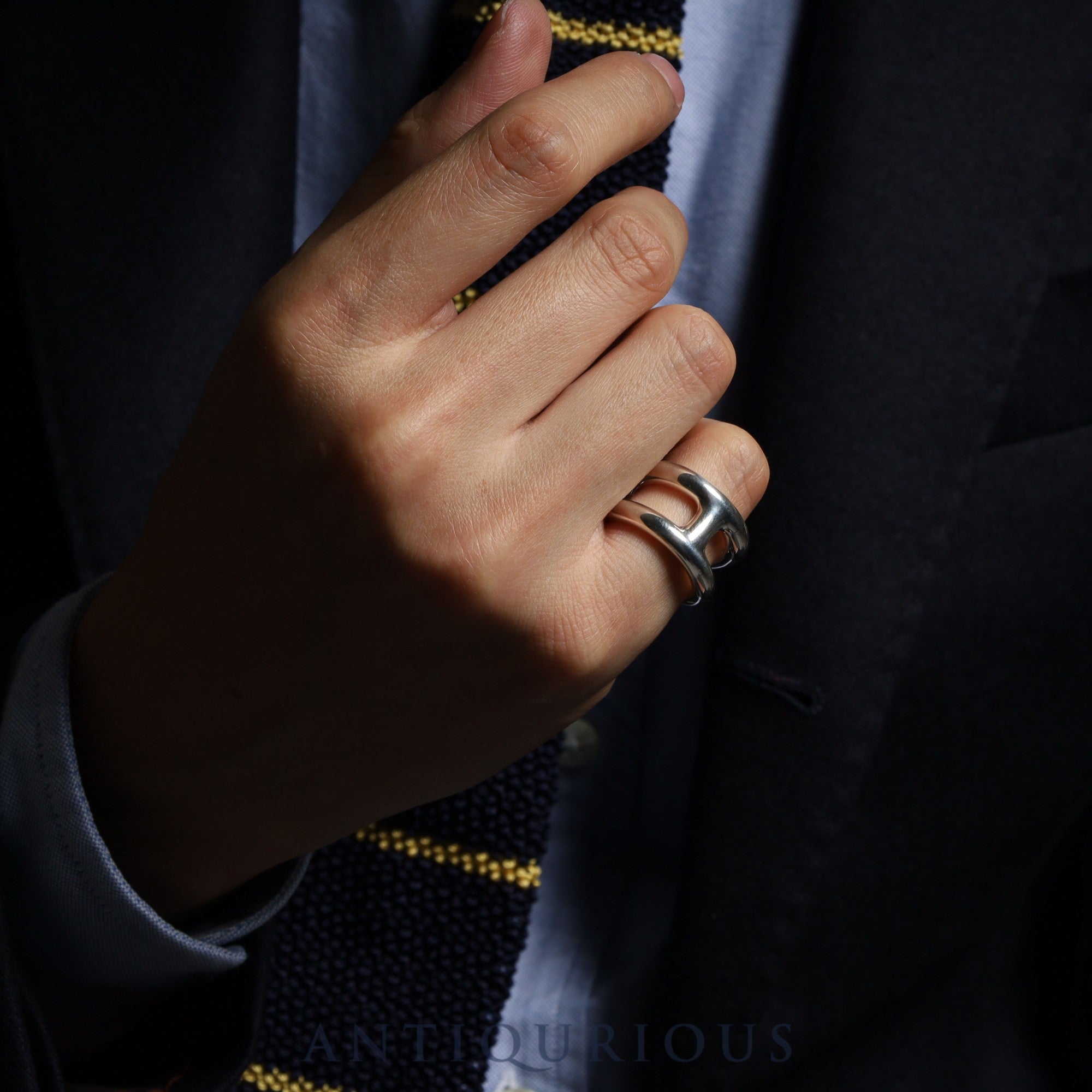 エルメス リング オスモズ PM #52 SV925 箱 | 東京銀座のヴィンテージ