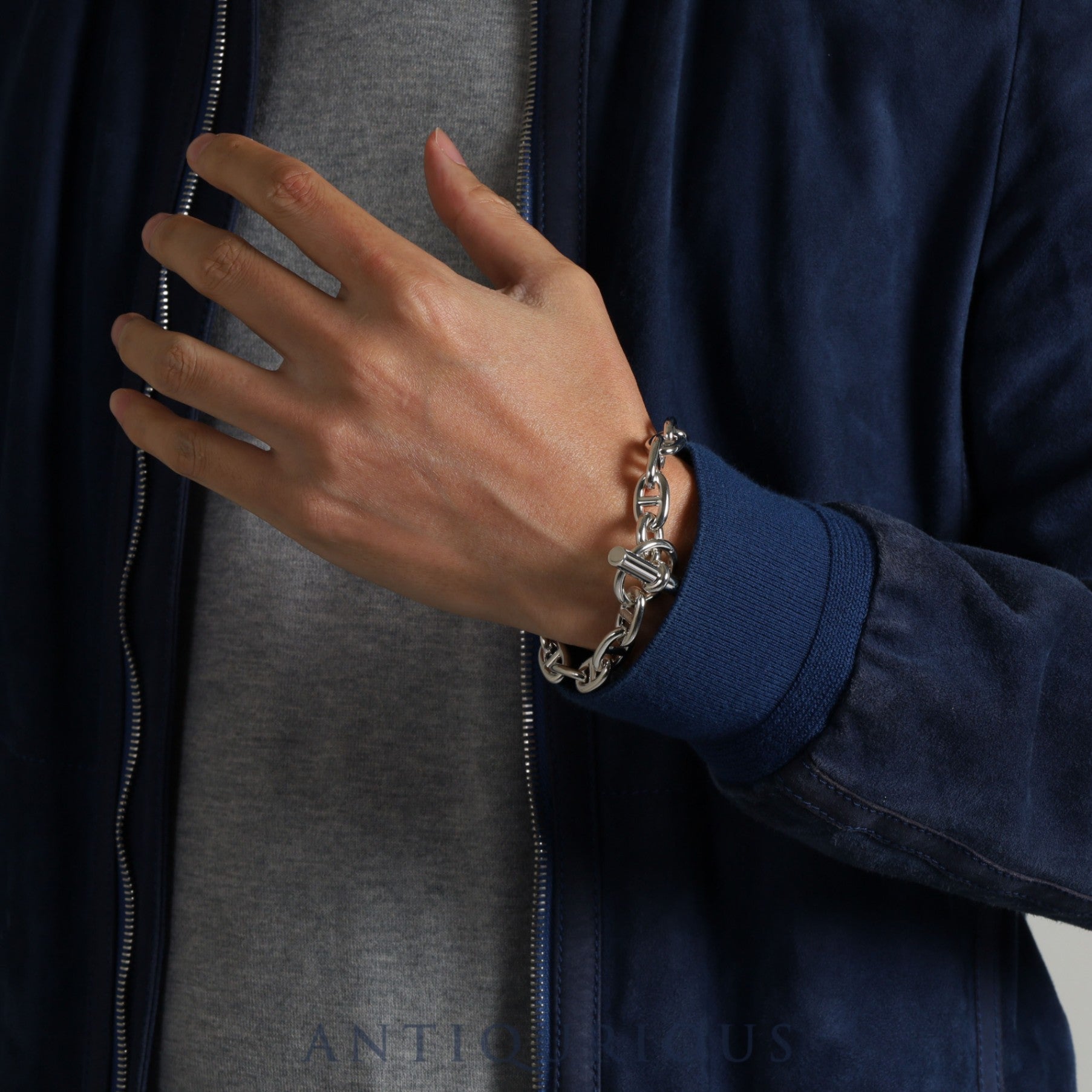 エルメス ブレスレット シェーヌダンクル MM 16コマ SV925 箱 | 東京