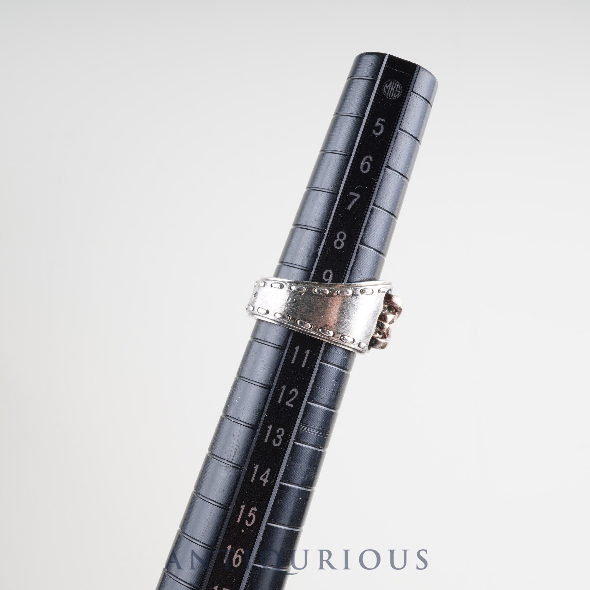 エルメス リング メキシコ コルセット ダブル SV925/750 #52 11.5号