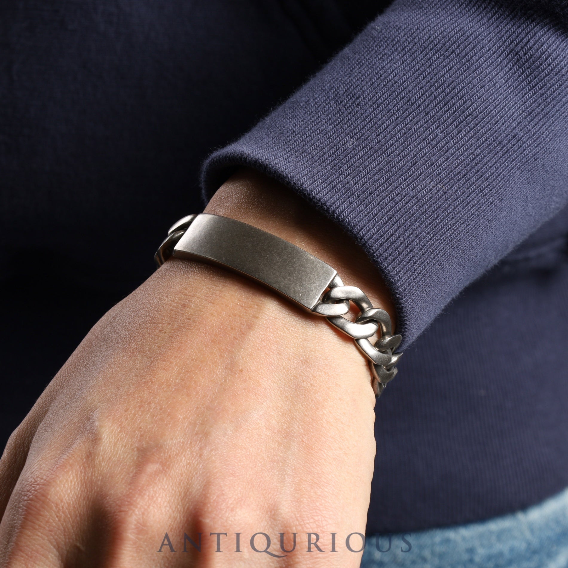 メゾンマルジェラ ブレスレット ID チェーン SV925 | 東京銀座の