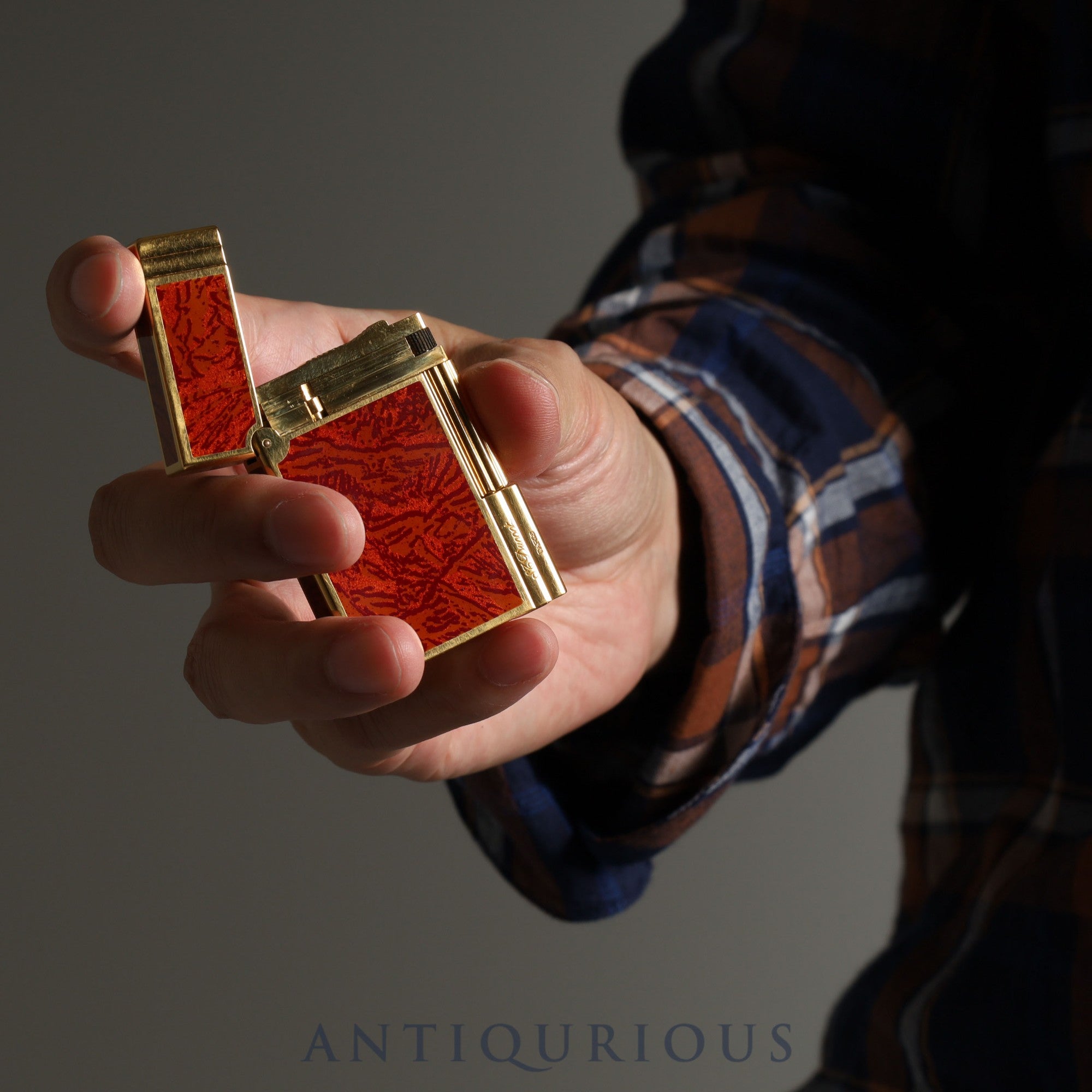 Dupont Lighter Gatsby Lacquer GP Box Mechanical inspection