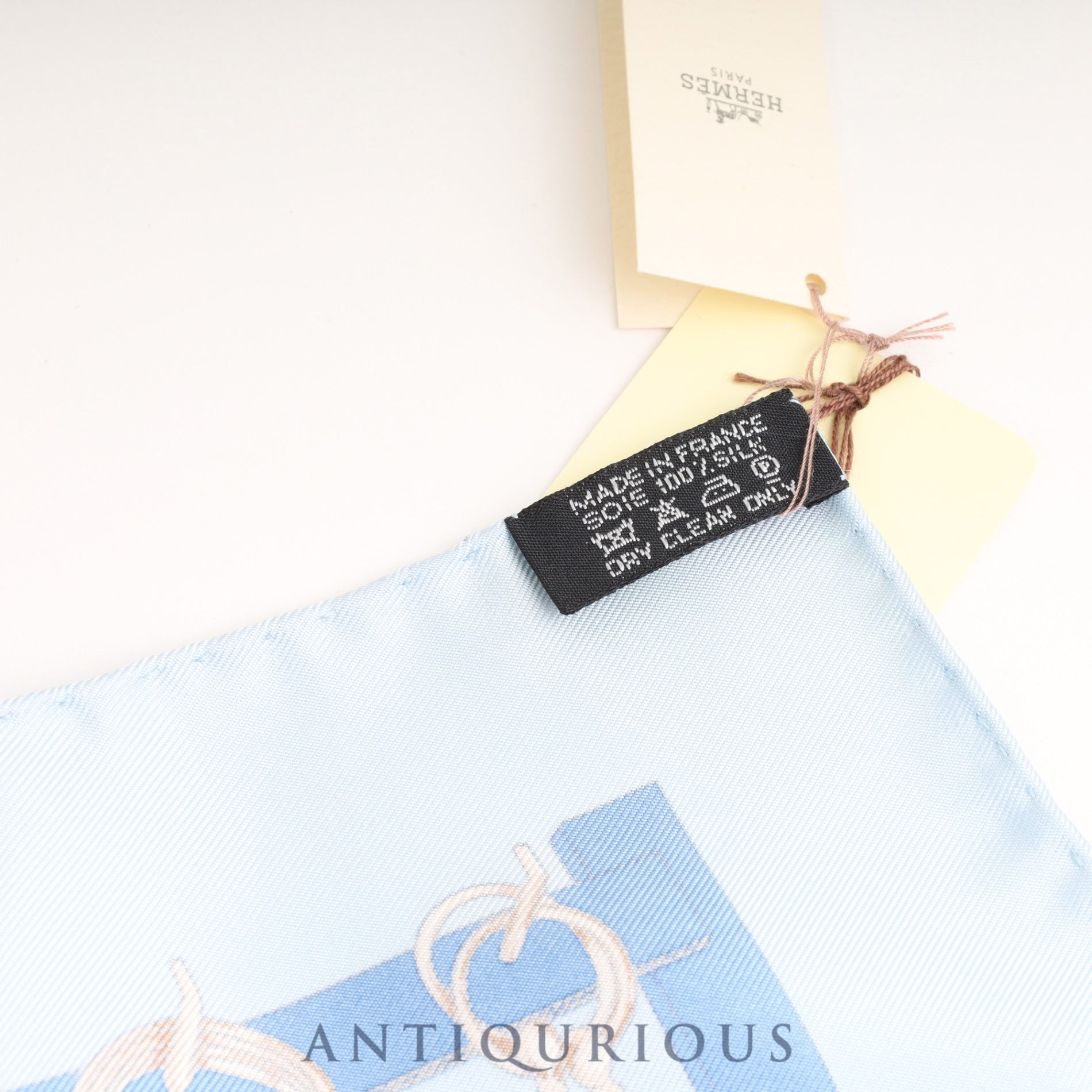 エルメス スカーフ カレ45 馬具とビット SILK100% 箱 タグ | 東京銀座