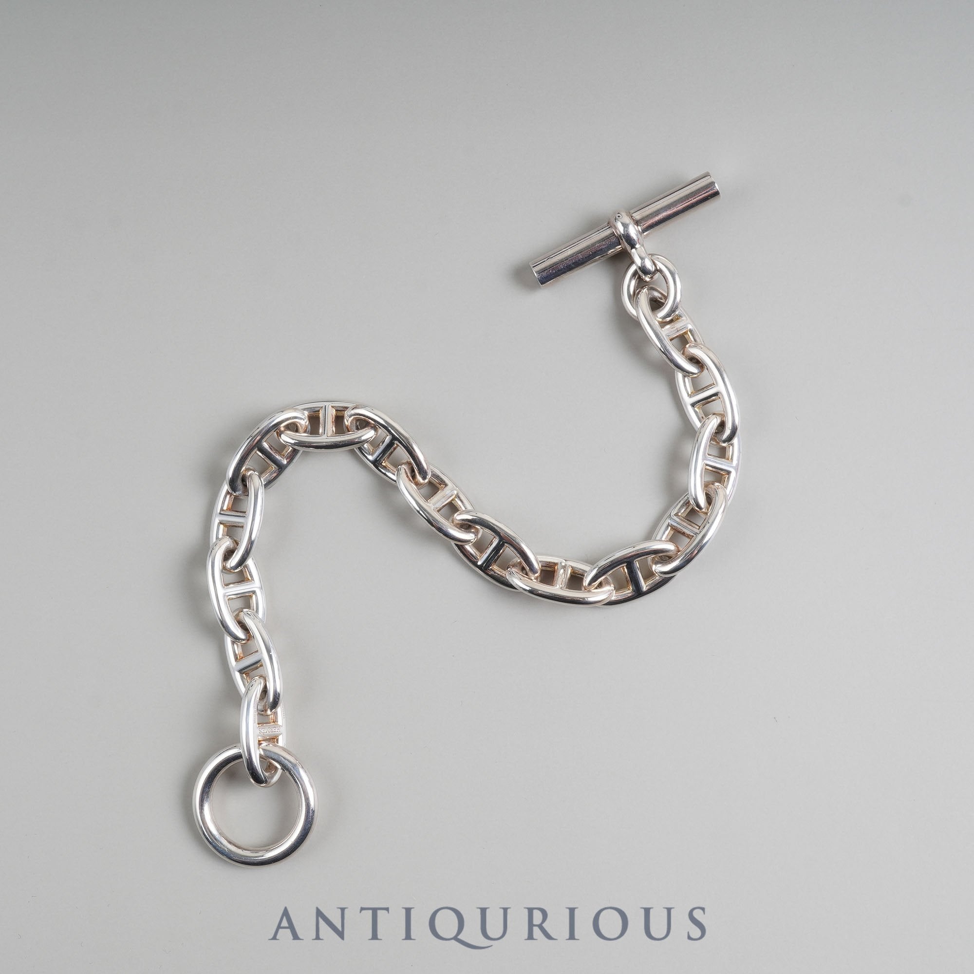 エルメス ブレスレット シェーヌダンクル GM 15コマ AG925 箱 | 東京