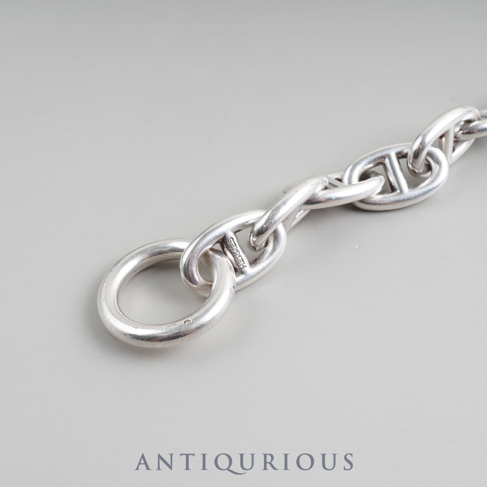 エルメス ブレスレット シェーヌダンクル TGM 14コマ マルジェラ期 925