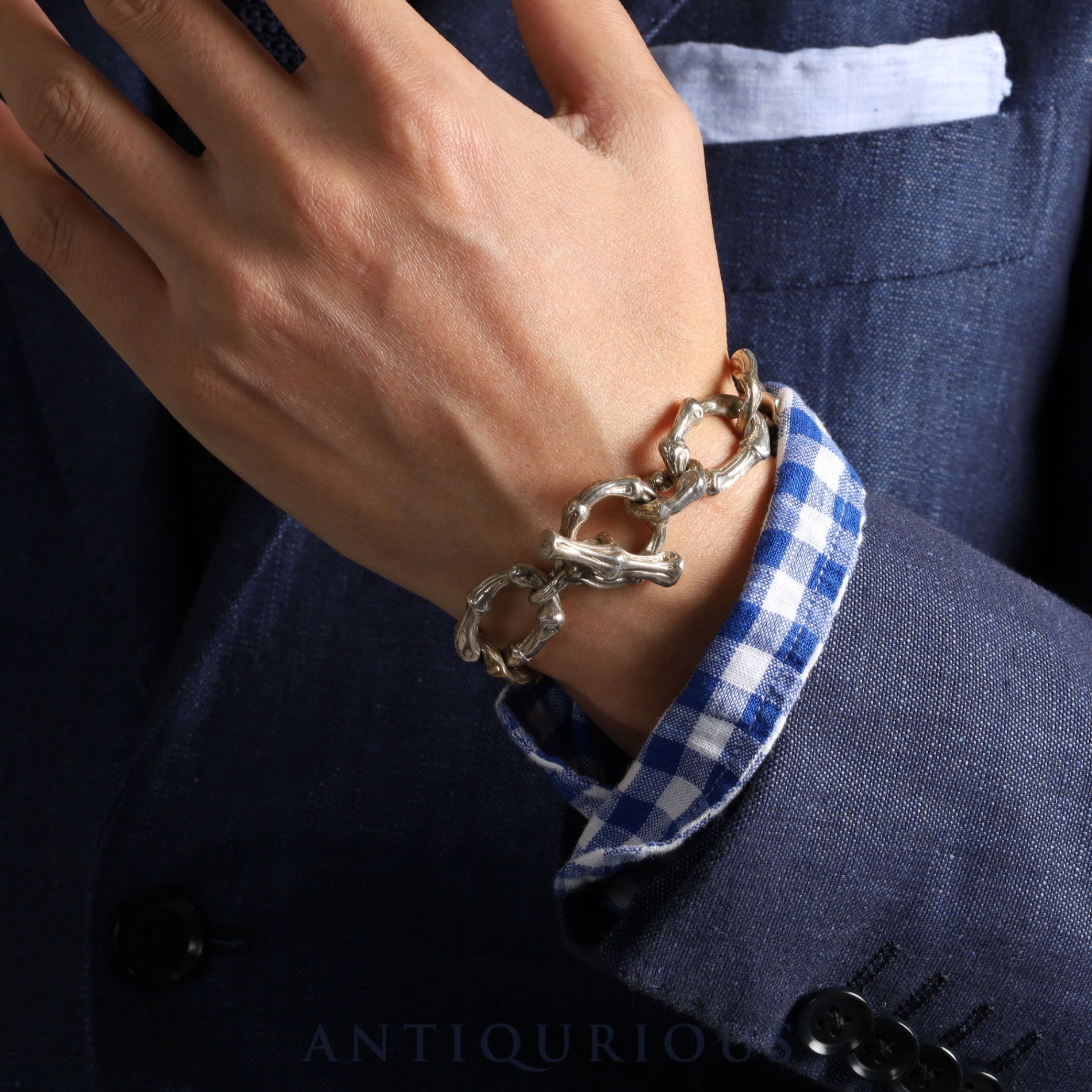 ティファニー ブレスレット バンブートグル スターリングシルバー