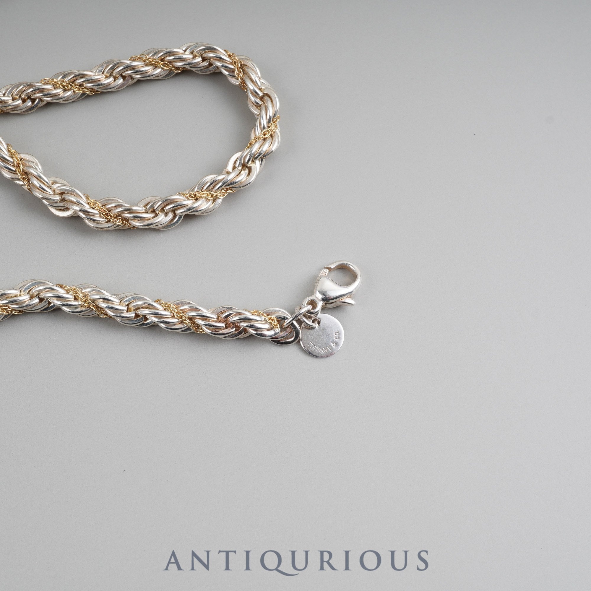 ティファニー ネックレス ツイストチェーン 750/SV925 | 東京銀座の