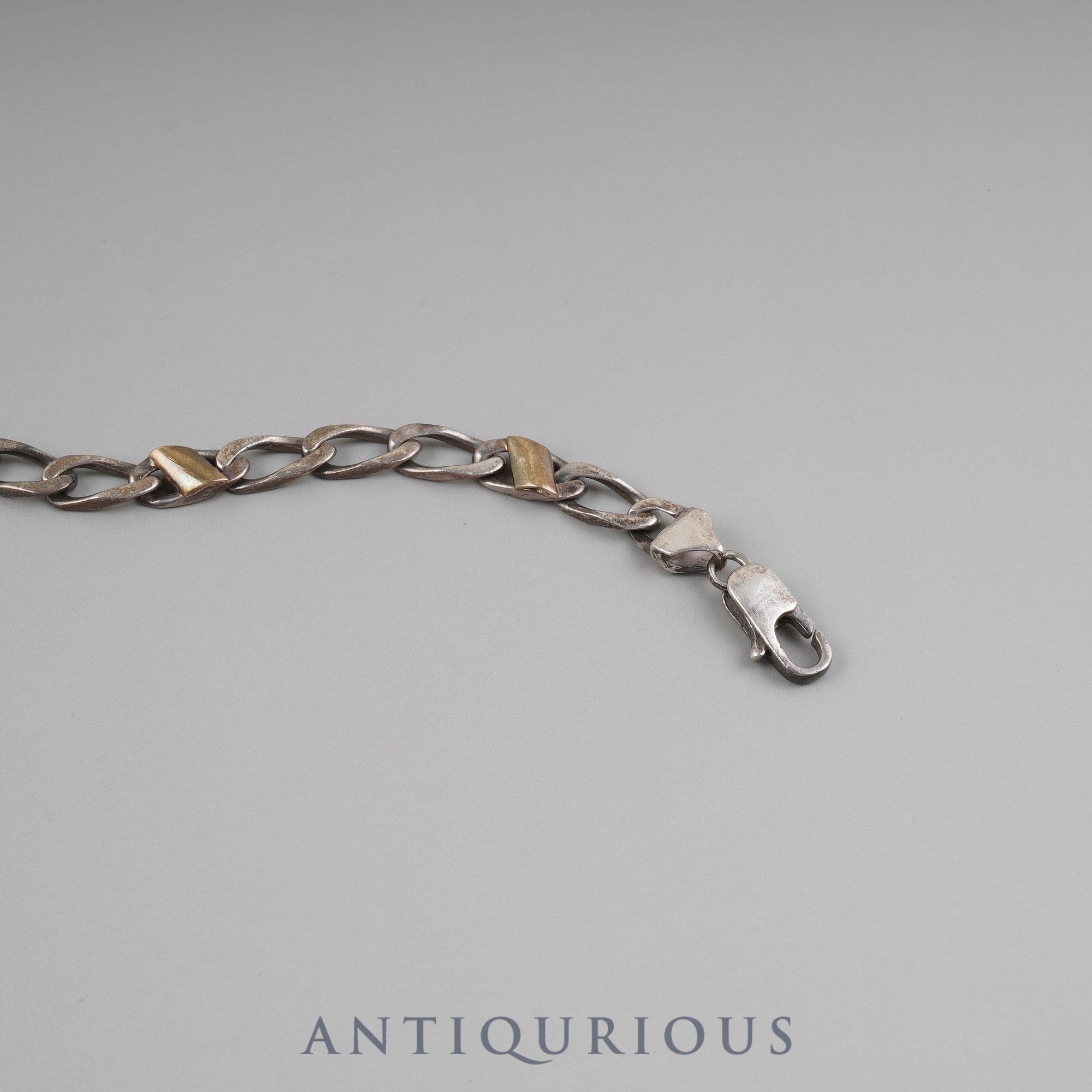 ティファニー ブレスレット フィガロチェーン ヴィンテージ コンビ