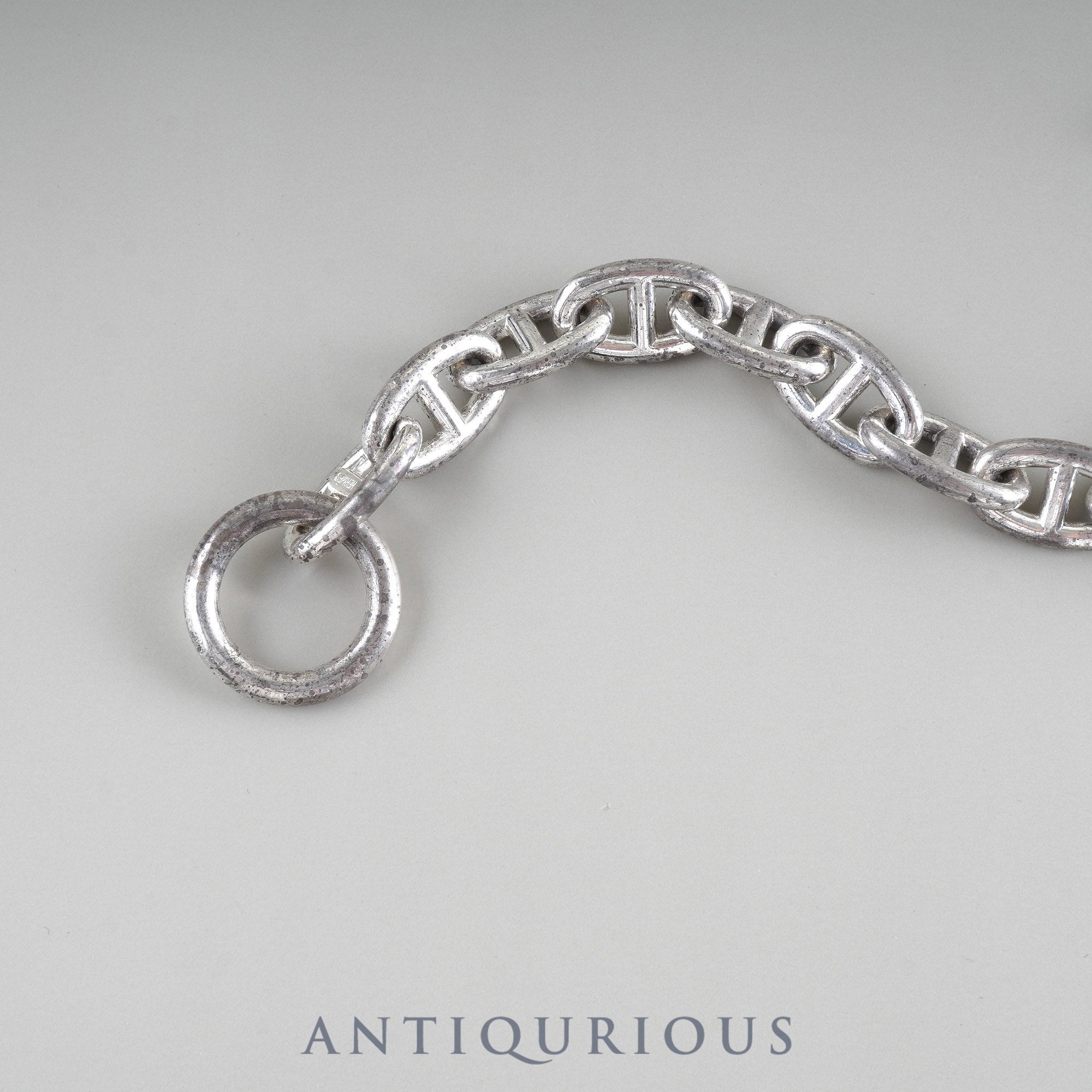 エルメス ブレスレット シェーヌダンクル TGM 12コマ SV925 マルジェラ