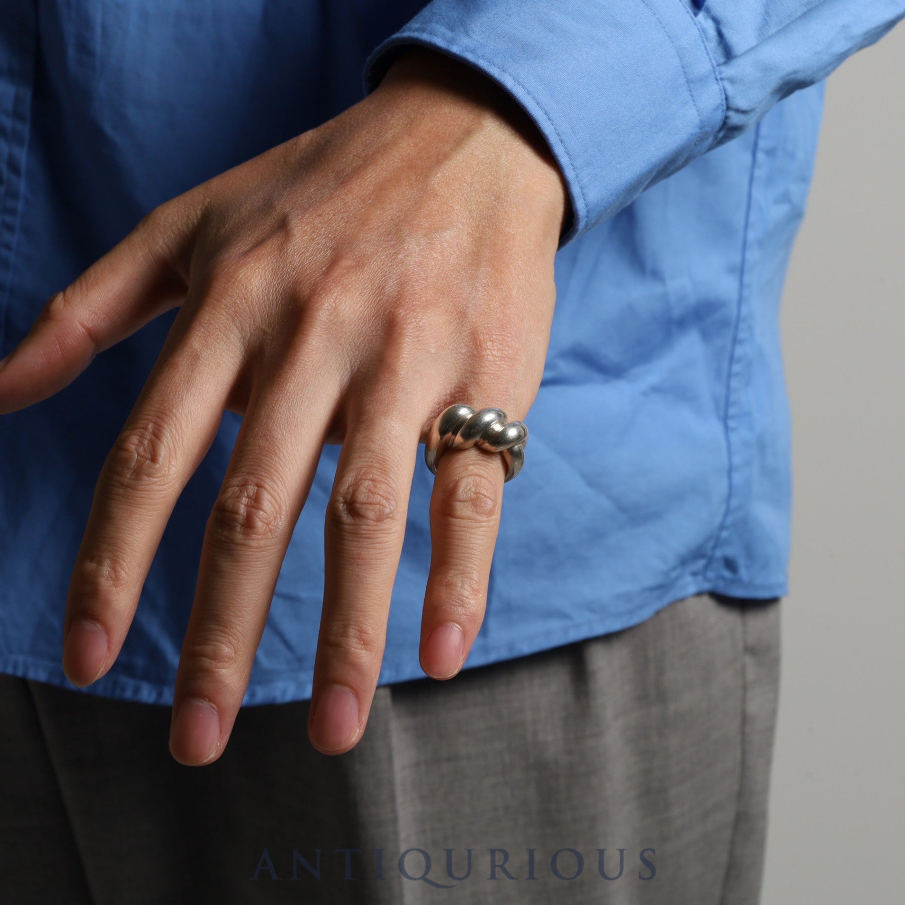 エルメス リング トルサード #50 9.5号 SV925 | 東京銀座の