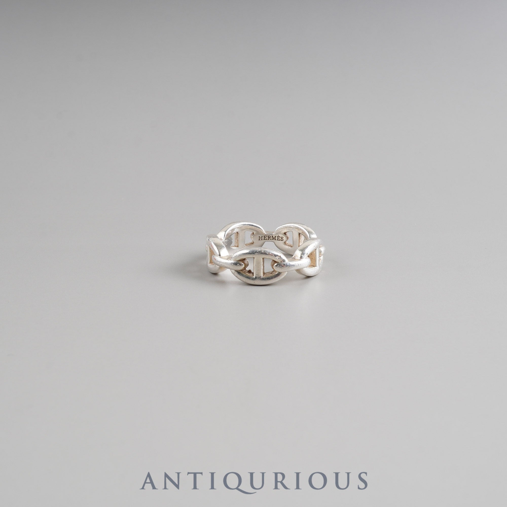 エルメス リング シェーヌダンクル アンシェネ スターリングシルバー