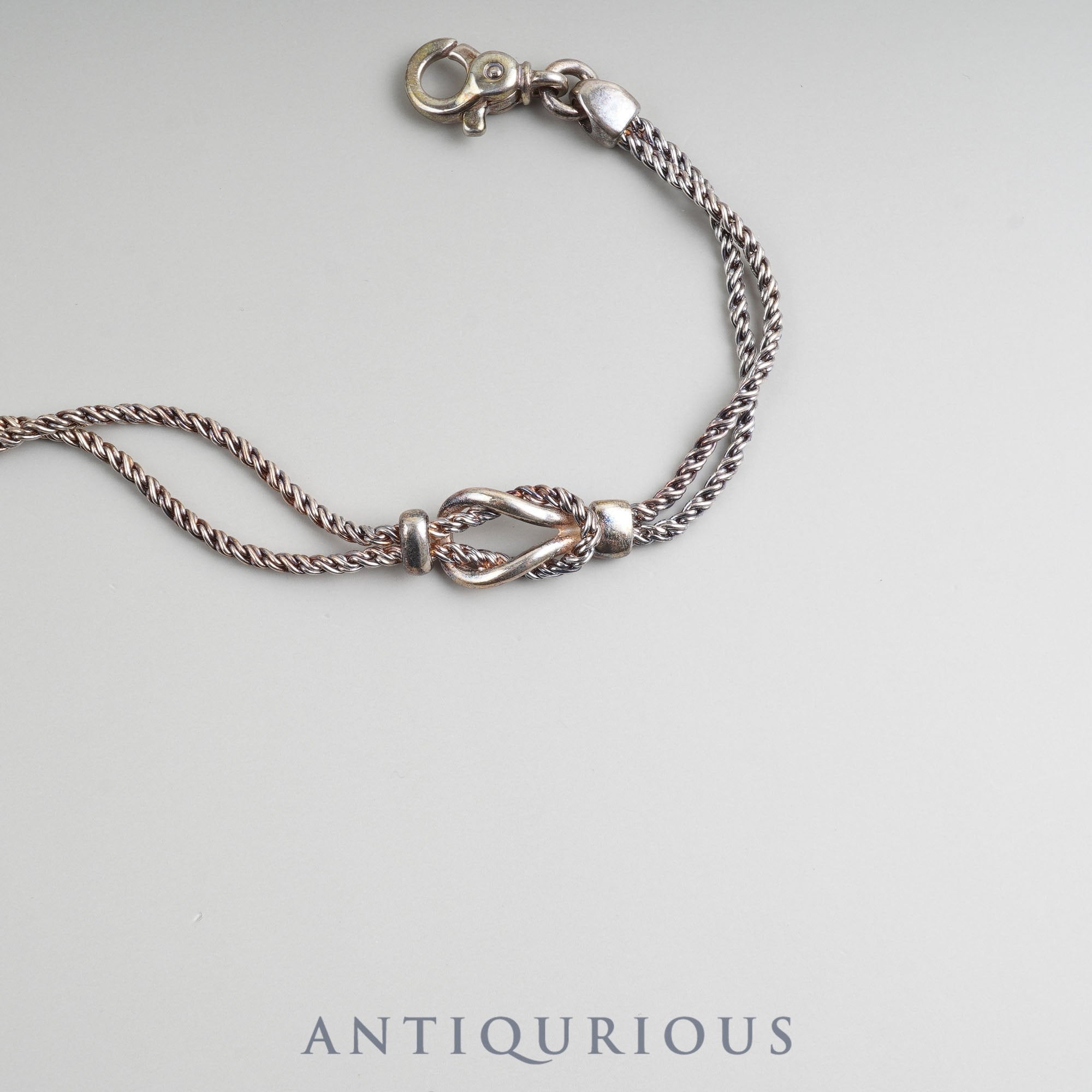 ティファニー ブレスレット センターノットダブルロープ SV925 | 東京