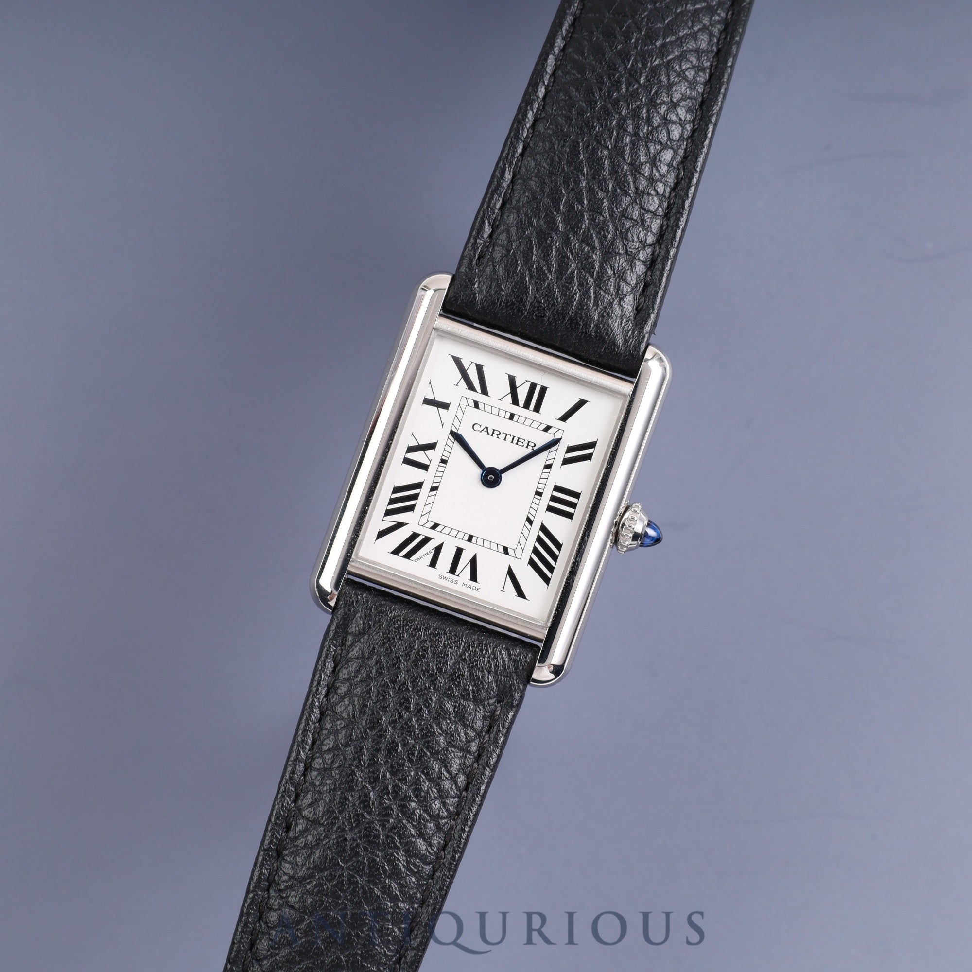 カルティエ タンクマスト LM QZ WSTA0041 / 4323 SS 革 純正ベルト