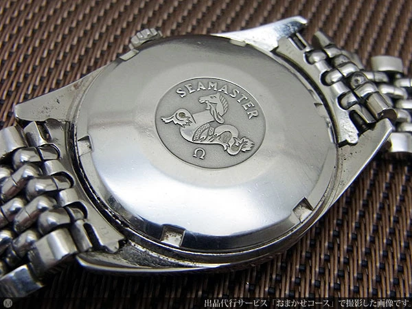 O-7828| オメガ シーマスター デイト Ref.166.010 Cal.565 SS ブラック