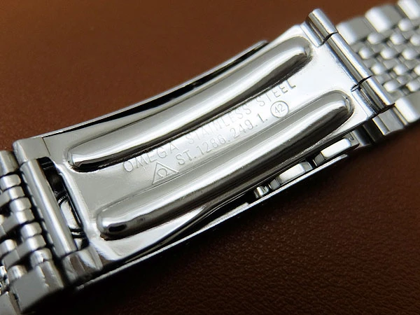 BR-1965| オメガ 18mm幅 ステンレス 9連ジュビリーブレスレット Ref.ST