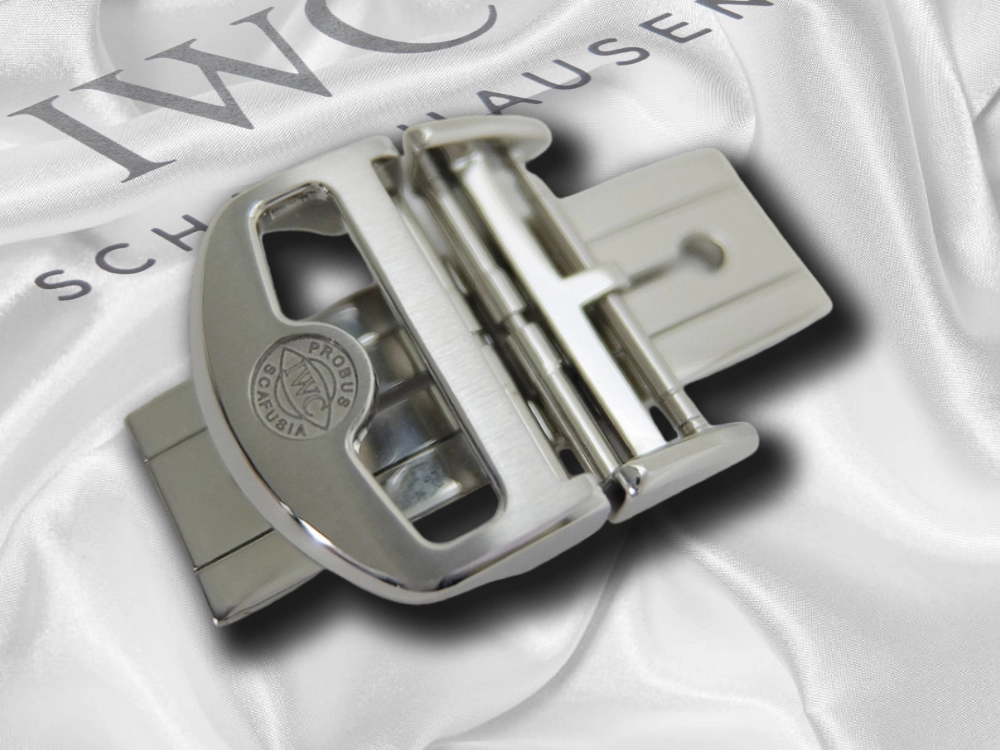 BR-1981| IWC ポルトギーゼヨットクラブ用 18mm幅 Dバックル SS