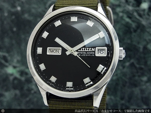 JA-0579| シチズン クリスタルセブン デイデイト 23石 ワンピース
