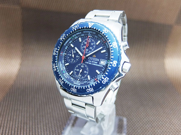 JA-2864| シチズン プロマスター 1/100秒クロノグラフ 0610-H04139TA