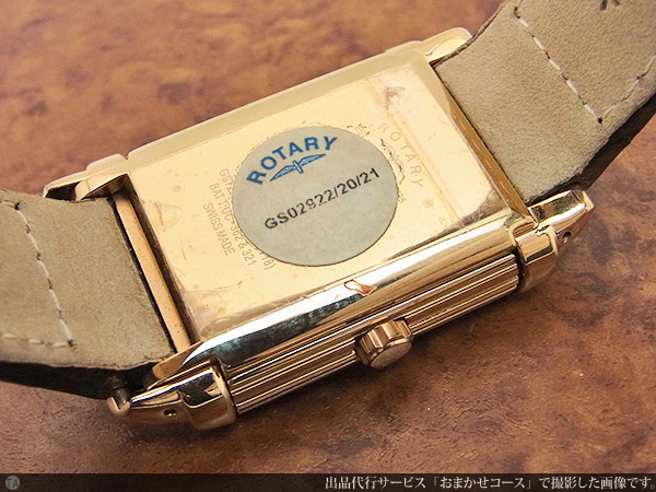 ロータリー ROTARY リバーシブル ツインクオーツ 反転構造の時計