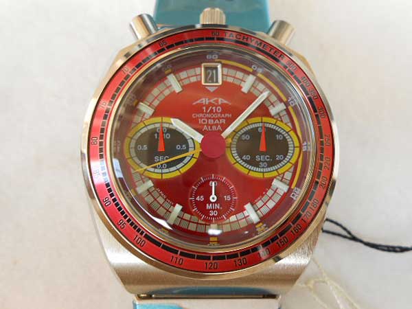 JA-0850| セイコー アルバ AKA V657-6060 AMAS017 赤 レッド クオーツ