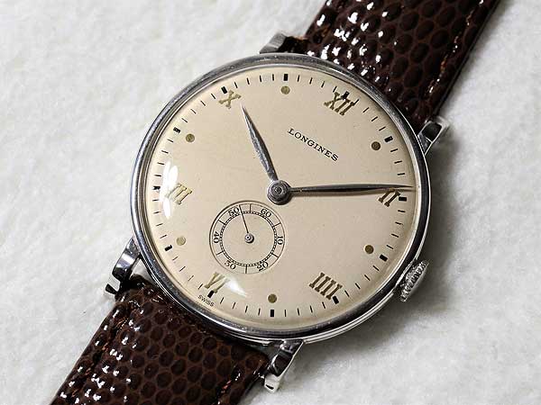 L-2659| ロンジン LONGINES 14金ホワイトゴールド無垢 手巻き 名機Cal