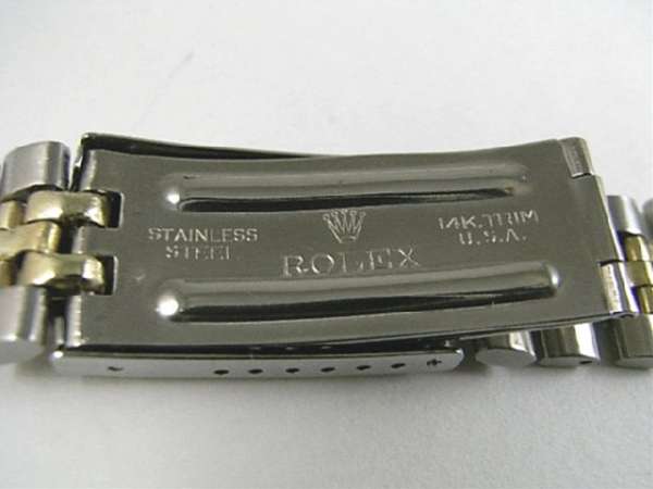 ロレックス コンビ US ジュビリー ブレス 20mm 希少 フル駒 純正バネ棒