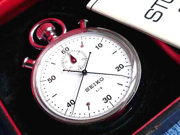 セイコー 1964年製 東京オリンピック公式 スプリットセコンド(割剣) 手