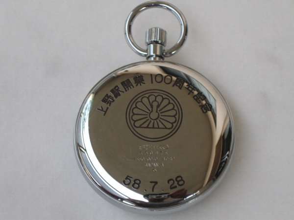 セイコー 鉄道時計 上野駅開業100周年記念 7550-0010 日本国有鉄道