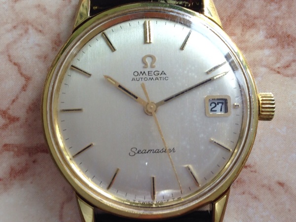 オメガ シーマスター 1960年代 精度良好 自動巻き デイト表示機能付