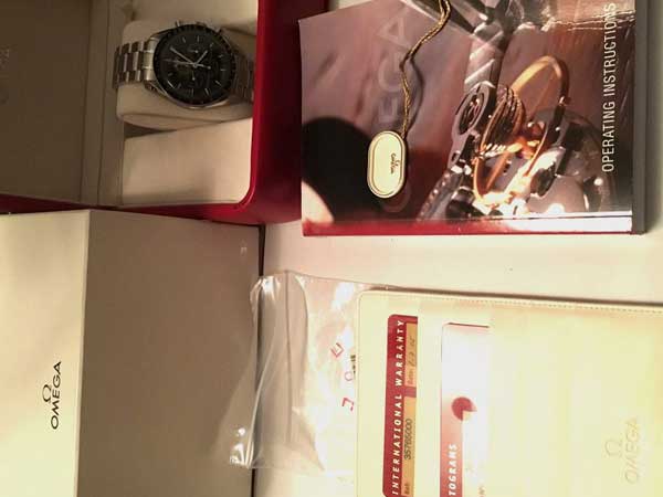 オメガ スピードマスター プロフェッショナル ムーンフェイズ 裏スケ