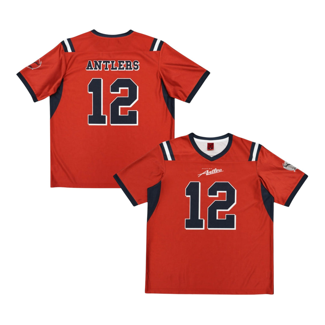 鹿島国立】アメフト風シャツ（レッド） – 鹿島アントラーズFC - 公式