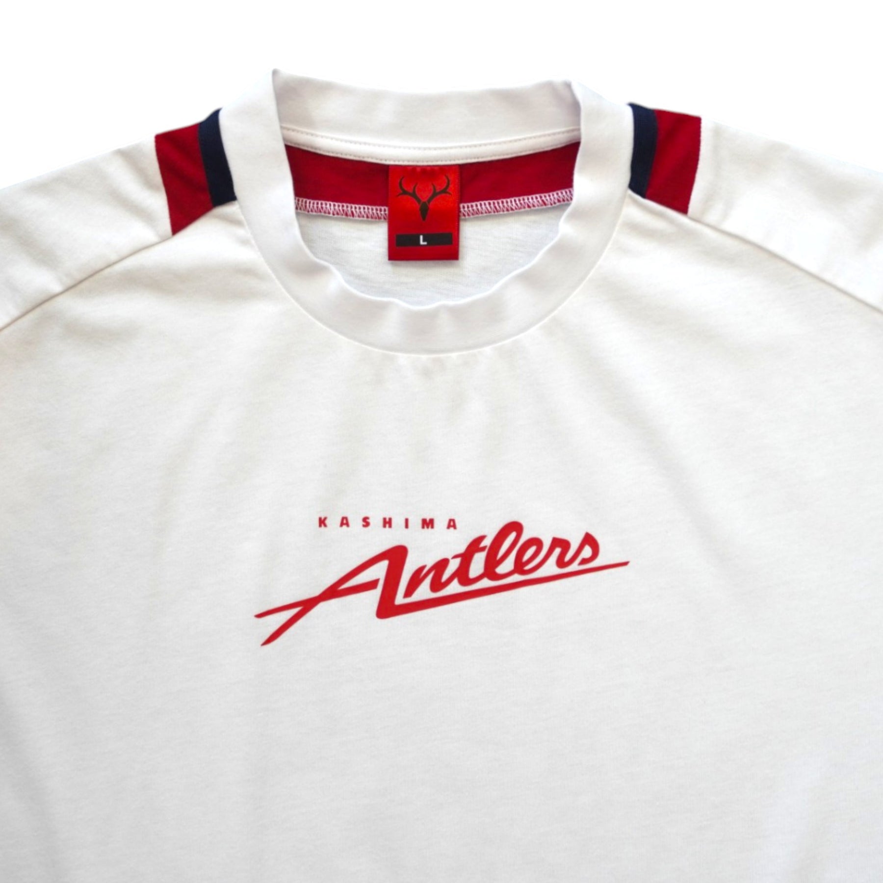 ラインTシャツ（アントラーズロゴ）ホワイト – 鹿島アントラーズFC