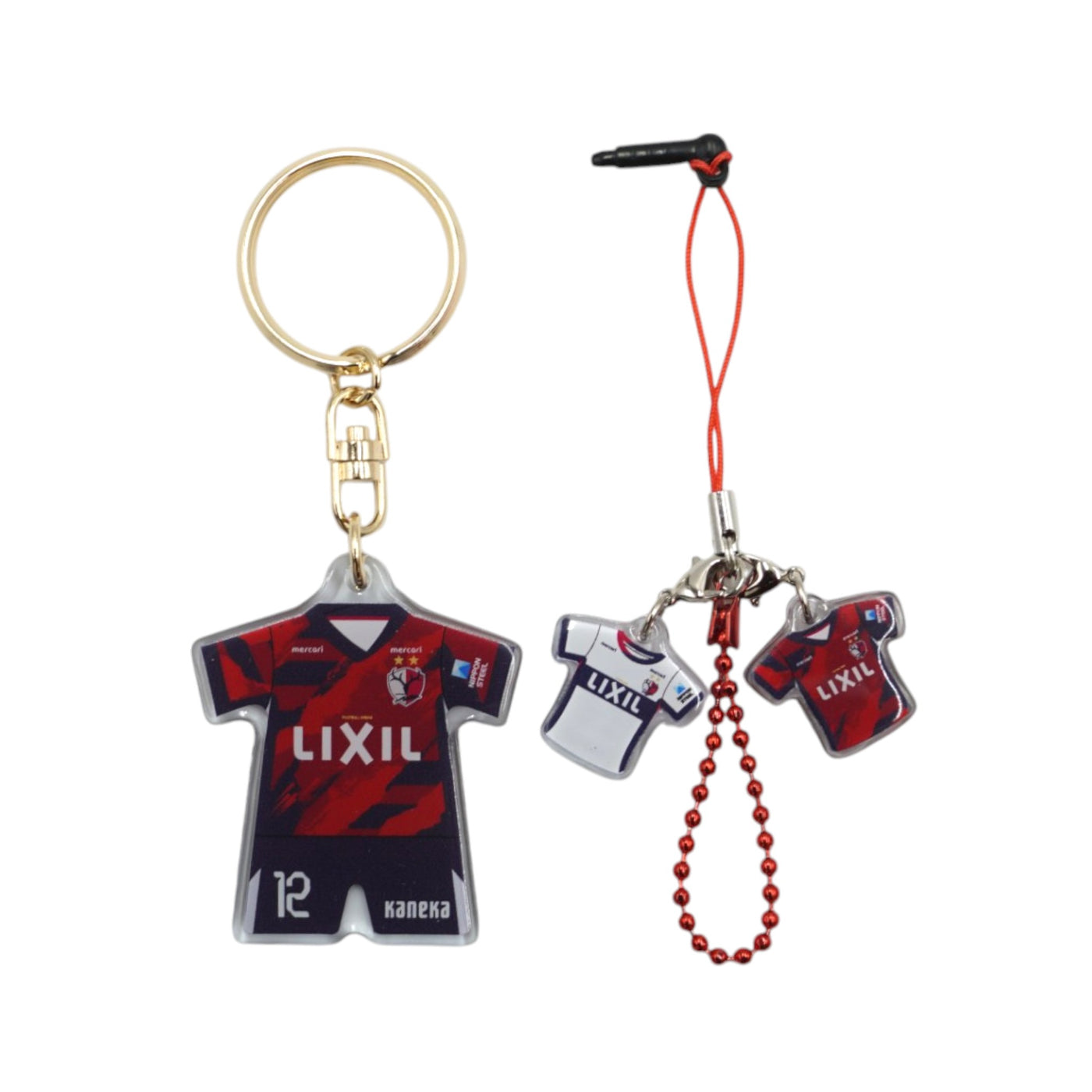 25ユニフォームキーホルダーストラップセット（全32種） – 鹿島