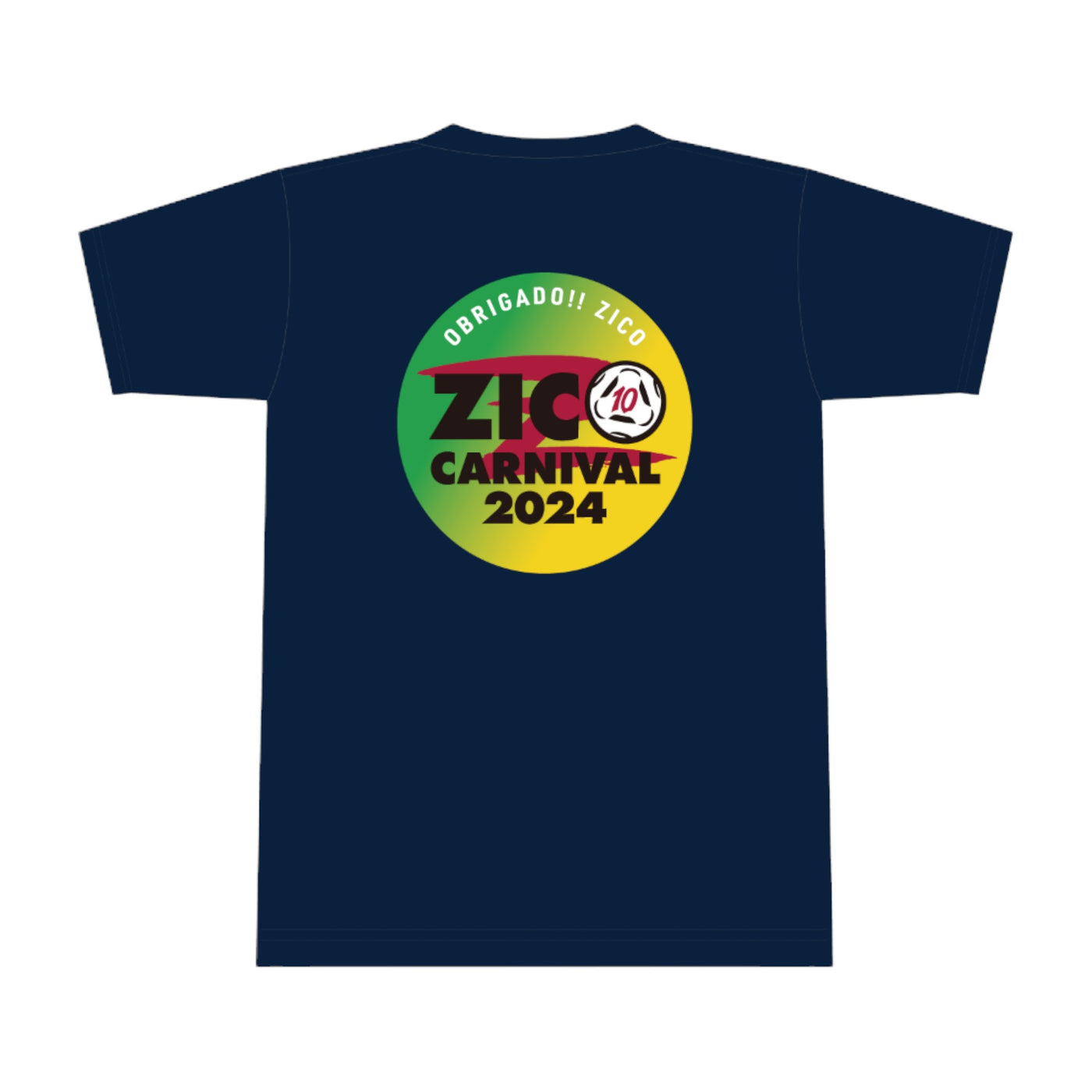ZICO CARNIVAL ロゴTシャツ（ネイビー） – 鹿島アントラーズFC - 公式
