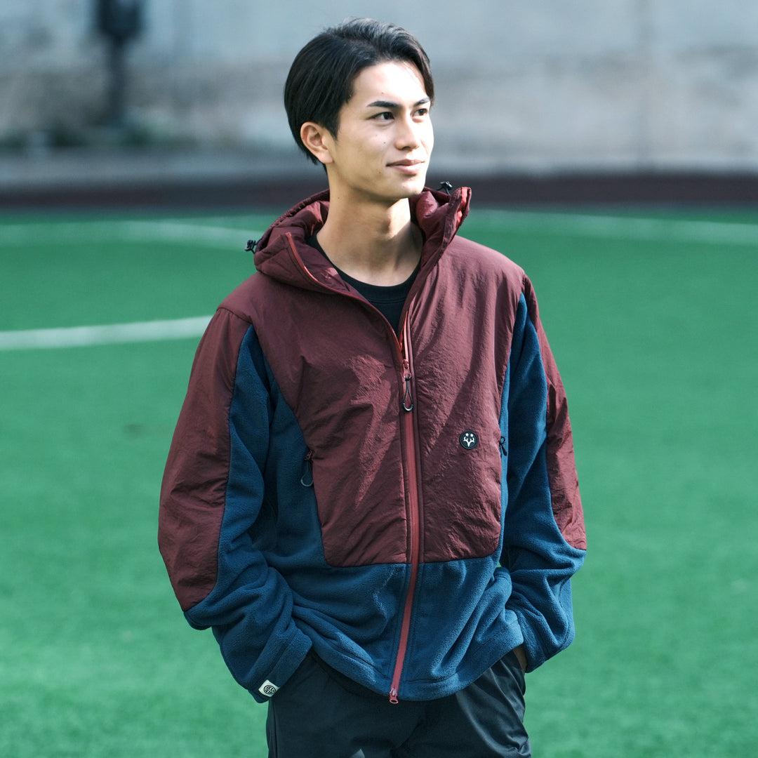 KASHIMA ANTLERS コンビネーションフーディーブルゾン – 鹿島