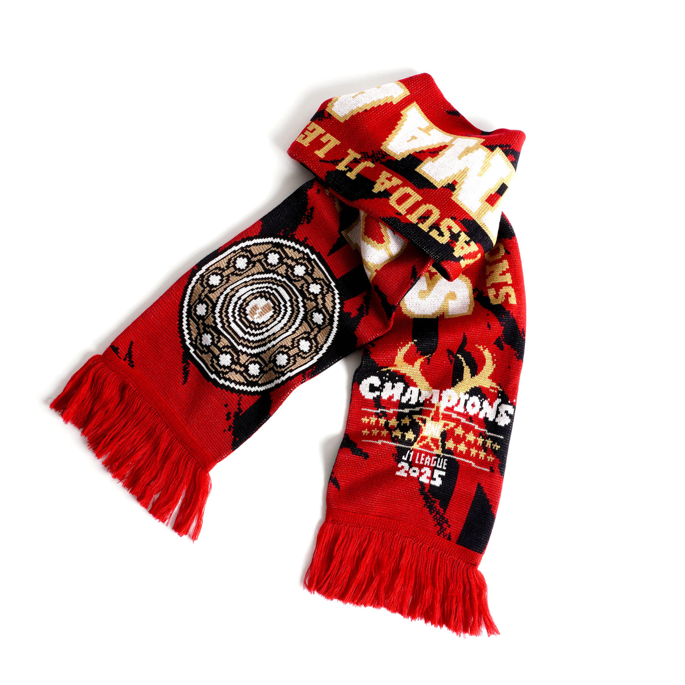 25J1リーグ優勝記念ニットマフラー【予約】 – 鹿島アントラーズFC